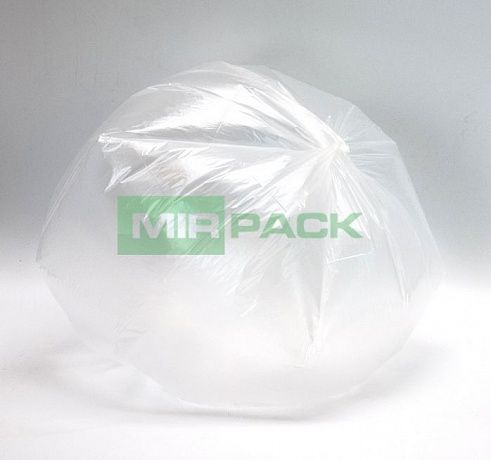 Пакеты для мусора 18 л, 7 мкм, ПНД, в рулоне 100 штук, прозрачные, 45х50 см, Professional - Вид 3