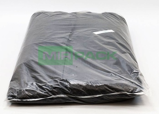 Мешки мусорные 480 л, 80 мкм, ПВД 120х160, с фальцами в пачках - Вид 2