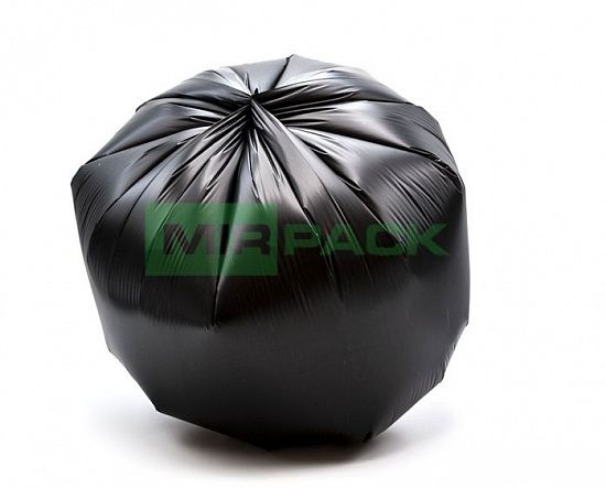 Мешки для мусора 30 л, 20 мкм, ПСД, черные с ароматом свежести (в рулоне 50 штук, 50х60 см) - Вид 3