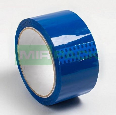 Скотч упаковочный синий 50 мм 50 м 45 мкм - Вид 1