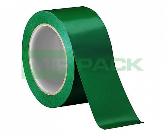 Скотч упаковочный зеленый 50 мм 60 м 45 мкм - Вид 1